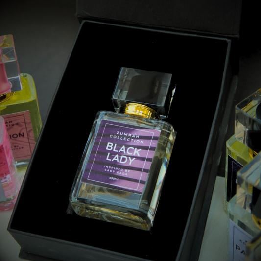 Black Lady (Inspired By Black Opium) - Buy 50ml Perfume + FREE 30ml Bottle
