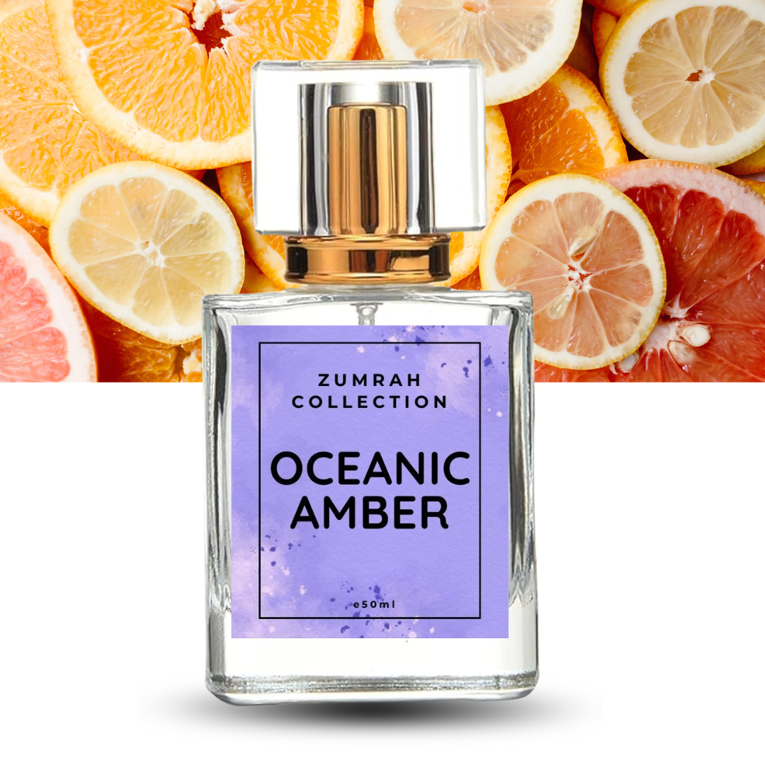 Oceanic Amber (Inspired By Bleu De Chanel) - Buy 50ml Perfume + FREE 30ml Bottle