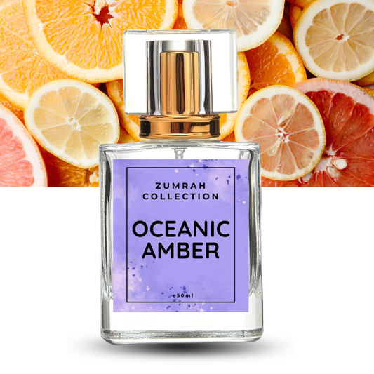 Oceanic Amber (Inspired By Bleu De Chanel) - Buy 50ml Perfume + FREE 30ml Bottle
