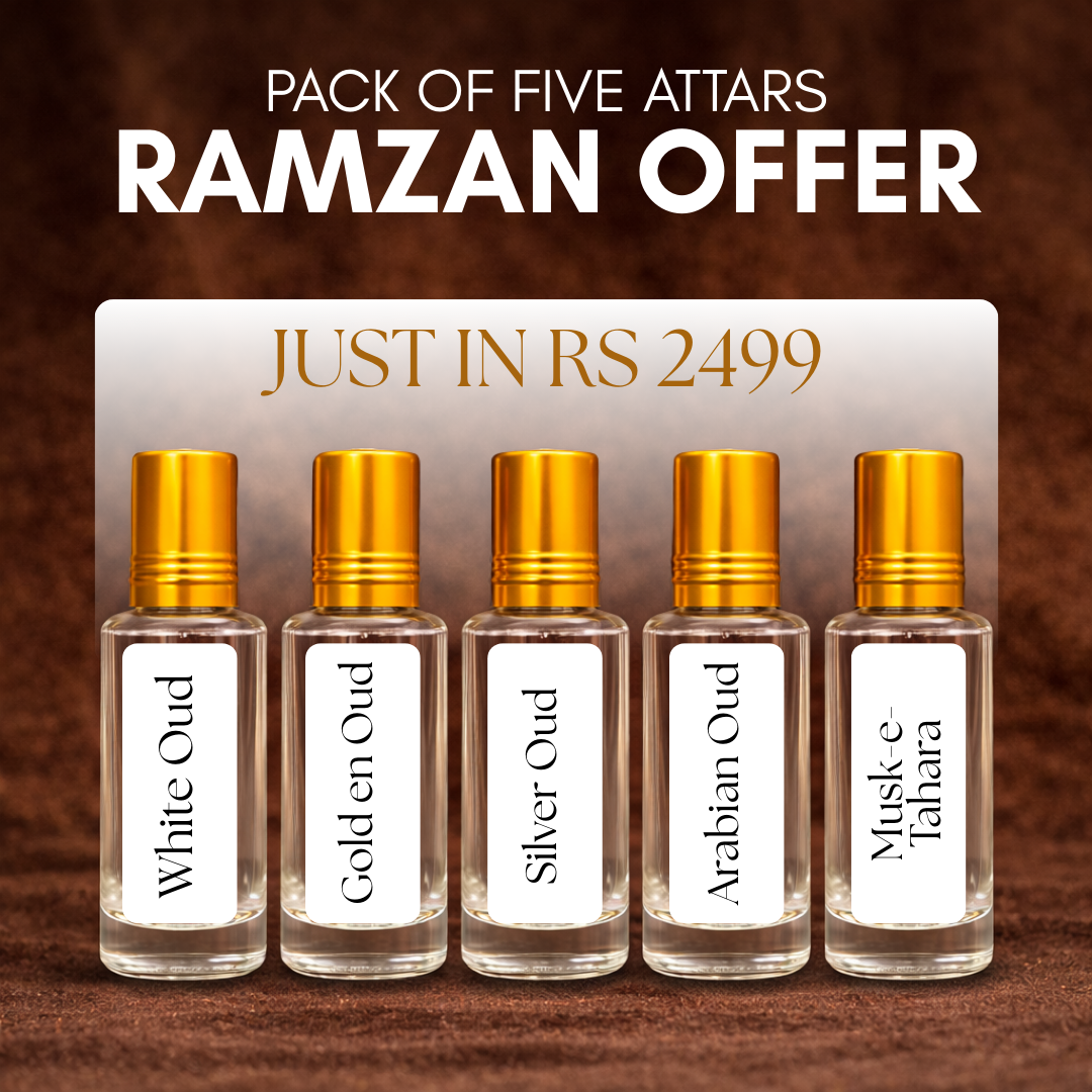 Pack of Five Attars