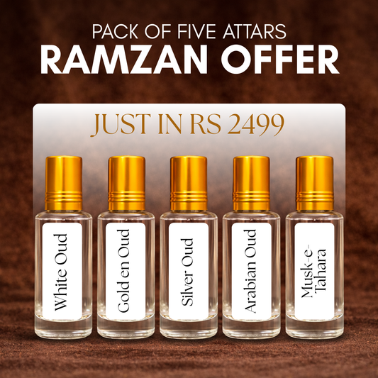 Pack of Five Attars